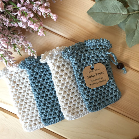 Soap Saver Bag - 100% Pima Cotton