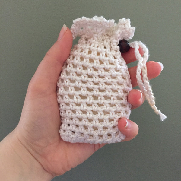 Soap Saver Bag - 100% Pima Cotton